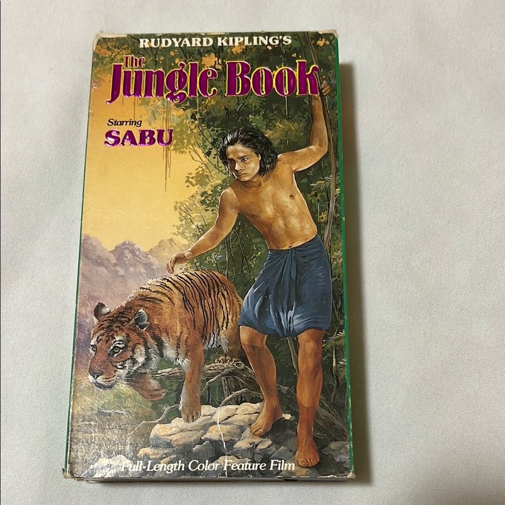 The Jungle Book VHS Movie